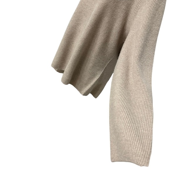 Vince Cashmere Ribbed Square Neck Smokey Quartz Sweater SZ XXL NEW WITH TAGS - Picture 8 of 10